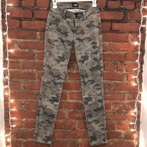 Hudson Jeans Collin skinny jean in camouflage